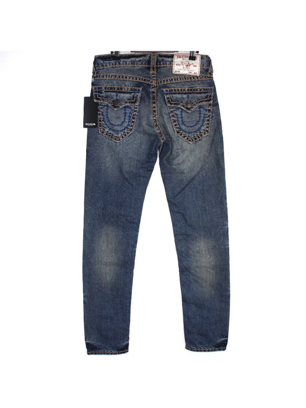 True Religion Mens 30 x 32 Rocco Super T Flap Jeans NEW Q1132